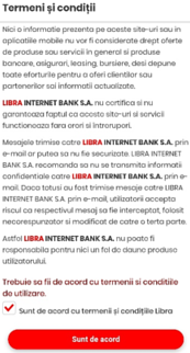 Inregistrare aplicatie Libra Journey