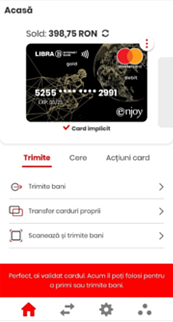 Inrolare card Journey