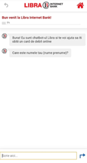 Comanda card Libra Bank