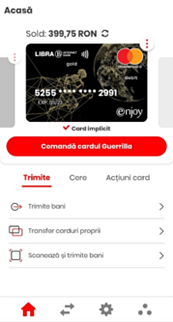 Transfer conturi proprii