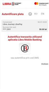 Transfer conturi proprii