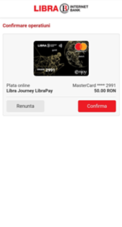 Transfer conturi proprii