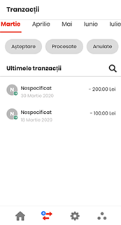 Tranzactii card