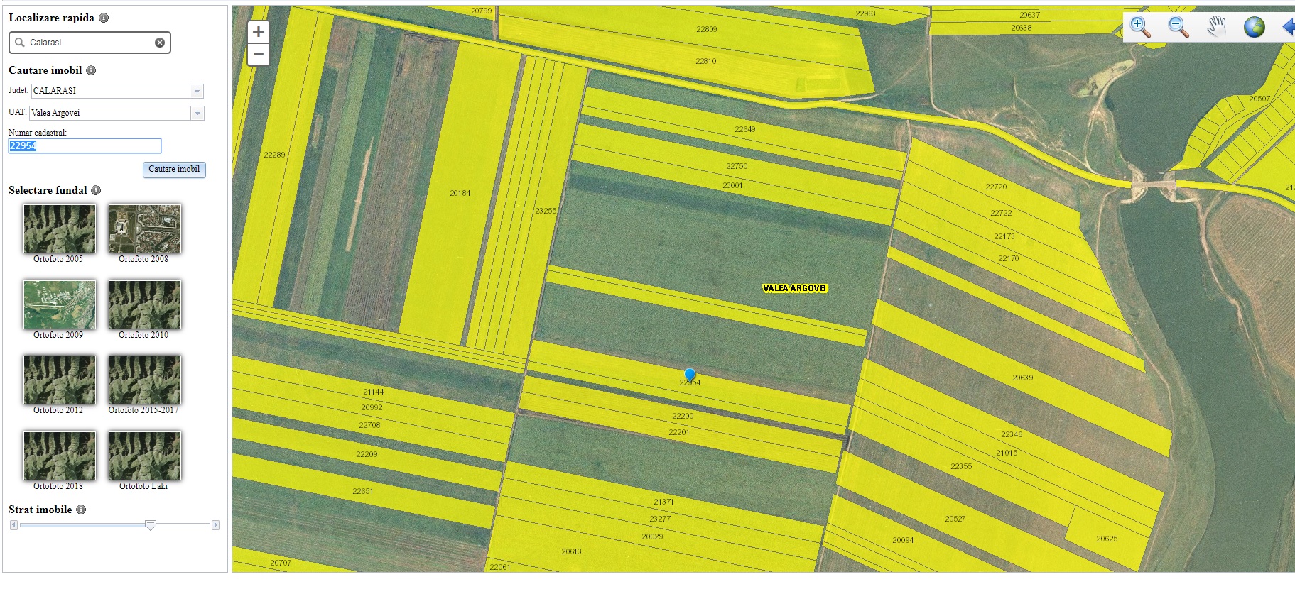 Teren extravilan agricol jud Calarasi