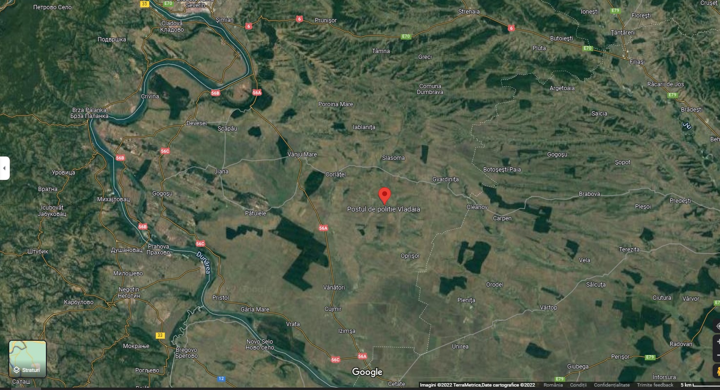 Teren arabil Vladaia jud Mehedinti 