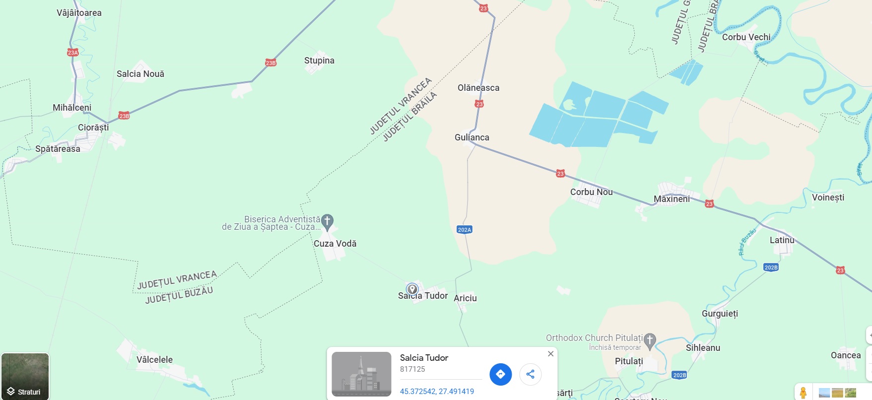 Teren arabil Salcia Tudor, judet Braila 