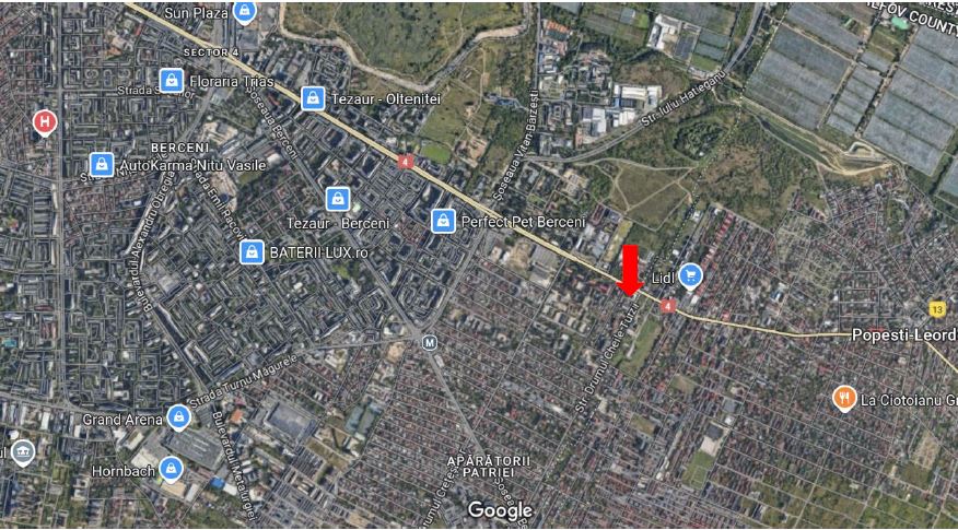 Cota ½ garsoniera sos Oltenitei