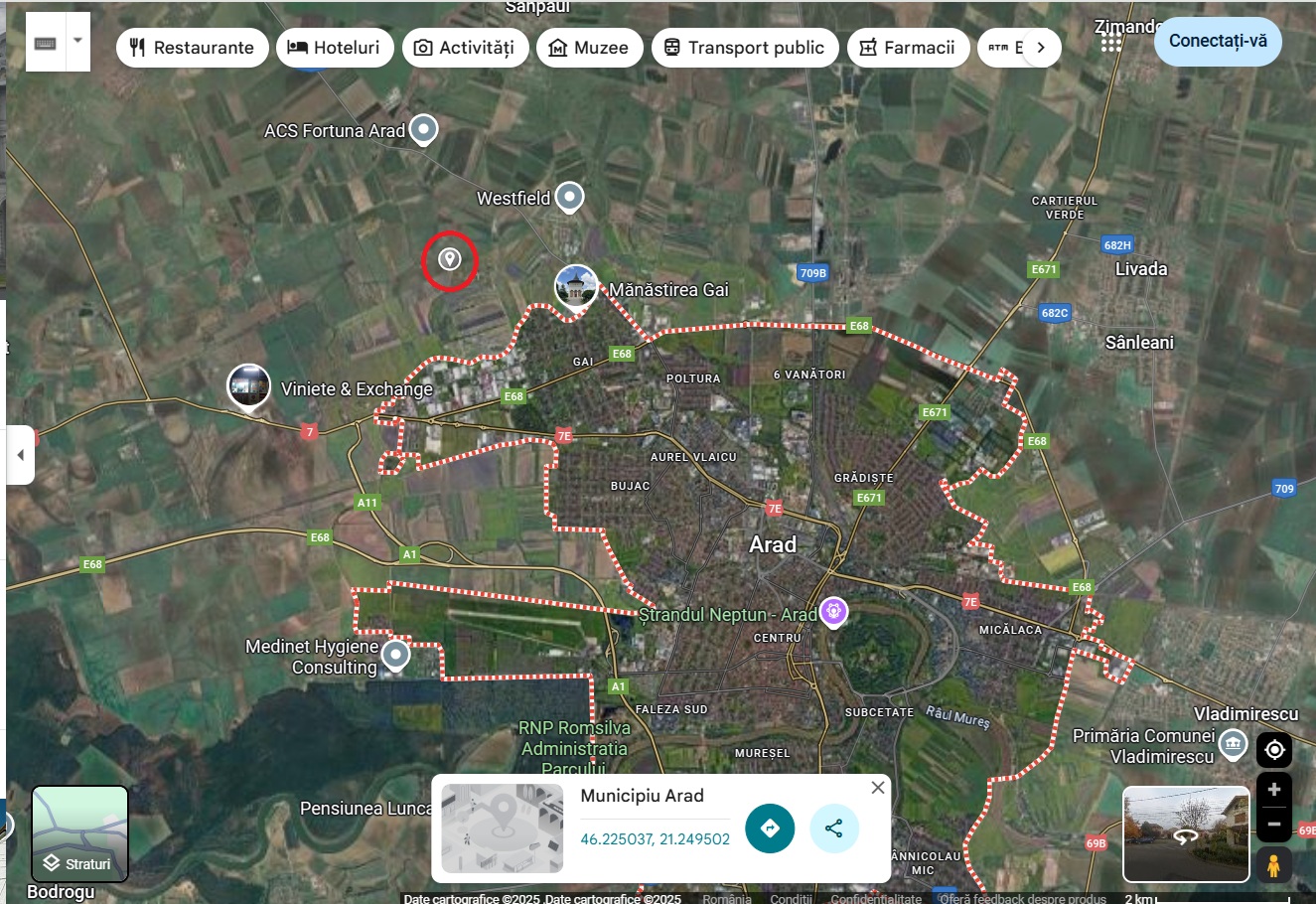 Terenuri extravilane Arad