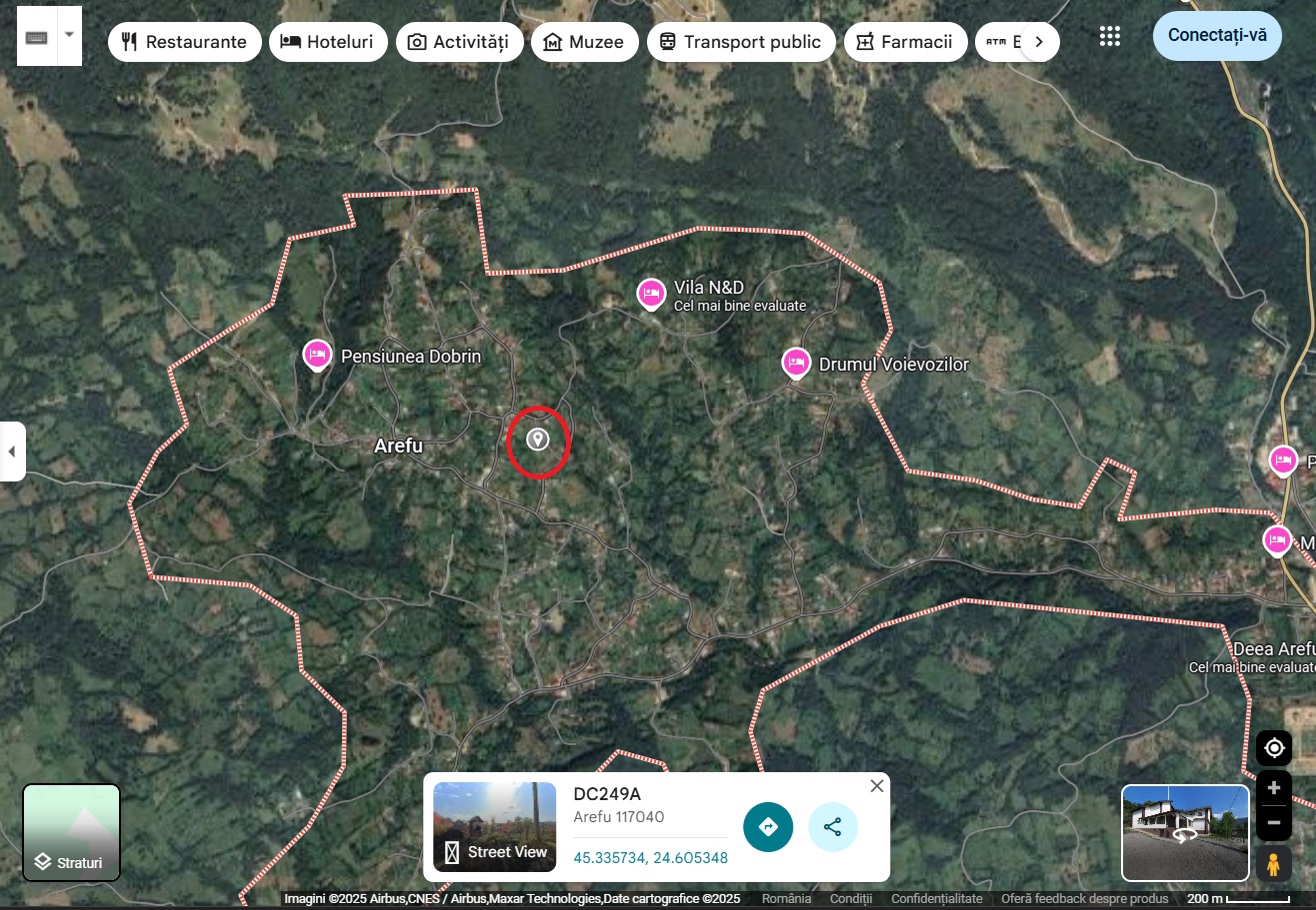 Casa si teren Arefu jud Arges