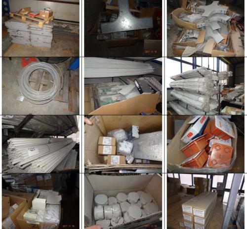 Stoc marfa produse electrice