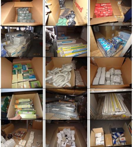 Stoc marfa produse electrice