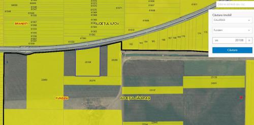 Teren extravilan arabil Fundeni, judet Calarasi 
