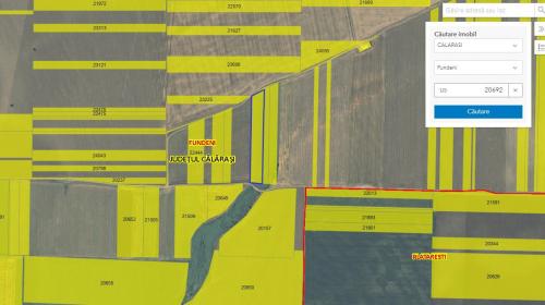 Teren extravilan arabil Fundeni, judet Calarasi 