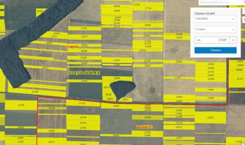 Teren extravilan arabil Fundeni, judet Calarasi 