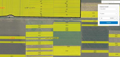 Teren extravilan arabil Fundeni, judet Calarasi 