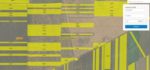 Teren extravilan arabil Fundeni, judet Calarasi 