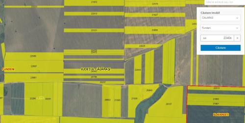 Teren extravilan arabil Fundeni, judet Calarasi 
