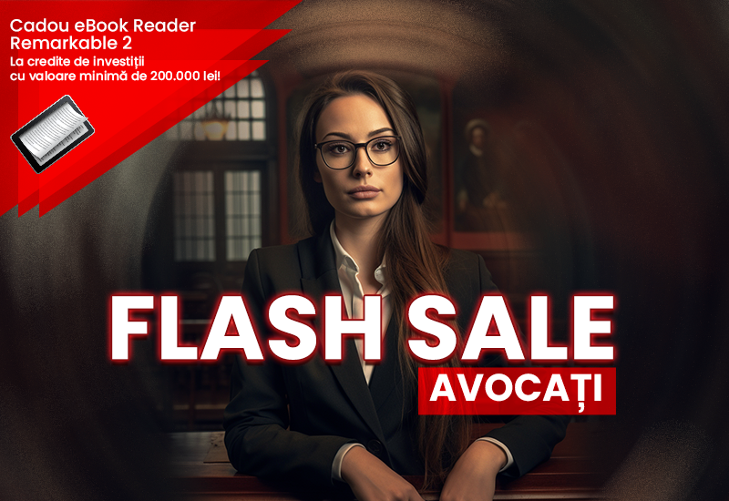 Flash Sale pentru avocati