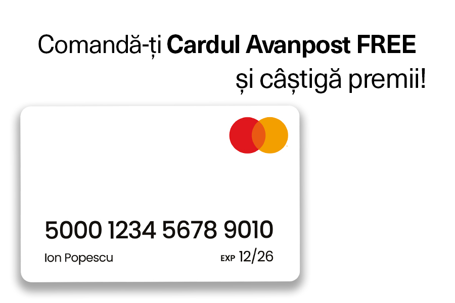 Comandă-ți Cardul Avanpost FREE cu ajutorul lui Mishu de la Giurgiu și câștigă premii