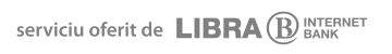 serviciu oferit de Libra Internet Bank